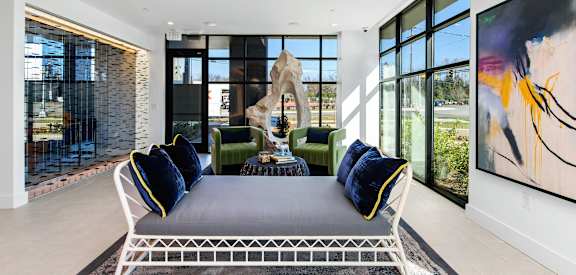 Relaxed Seating with Large Windows