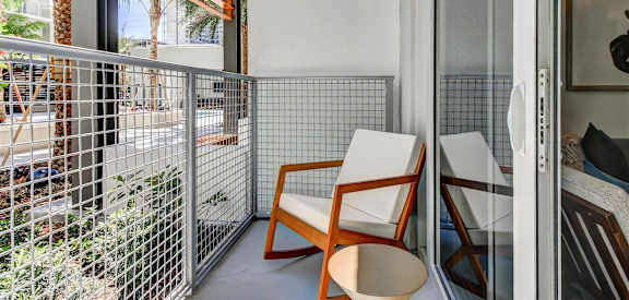 Private Patio With Units
