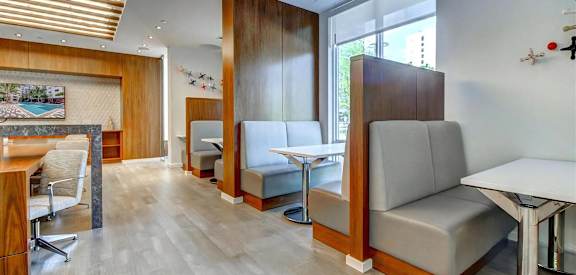 Varied Seating In Community Lounge