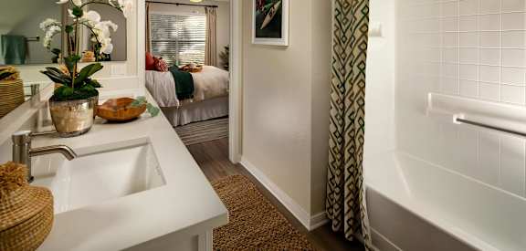 Seacrest Bathroom Bathrooms Complete with Quartz Countertops