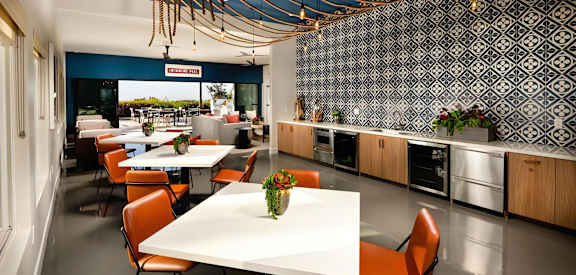 Seacrest Clubhouse Resident Lounge with WiFi TV Seating