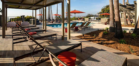 Seacrest Pool with Cabanas