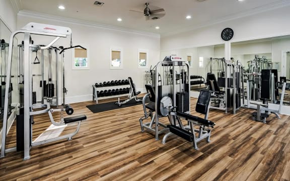 Amerige Pointe Community Fitness Fitness Center with Equipment and Studios