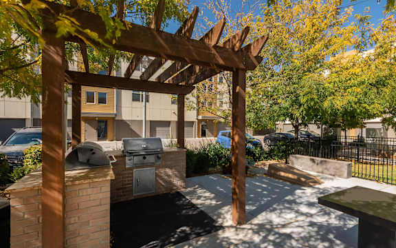 Multiple Grilling Stations, Trifecta Belmar,  Apartments for rent in Lakewood, CO