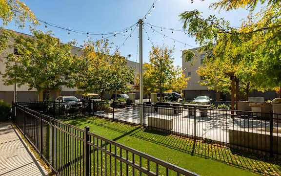 Private Dog Park, Trifecta Belmar,  Luxury Apartments for rent in Lakewood, CO