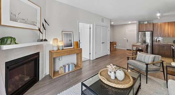 Modern Open Plan Concept for Living and Dining Areas