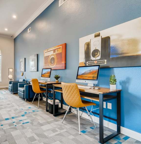 Axis Admiral's Hills Courtyard with a Stunning View of the Community Also Featuring Outdoor Fireplace