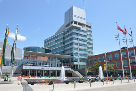 the building of the parliament