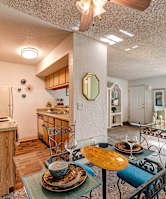 Village Park Apartments in Encinitas, CA offers spacious balconies and patios!