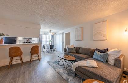 Open Concept Floor Plan at Sunset Winds Apartments in Henderson, NV 89014