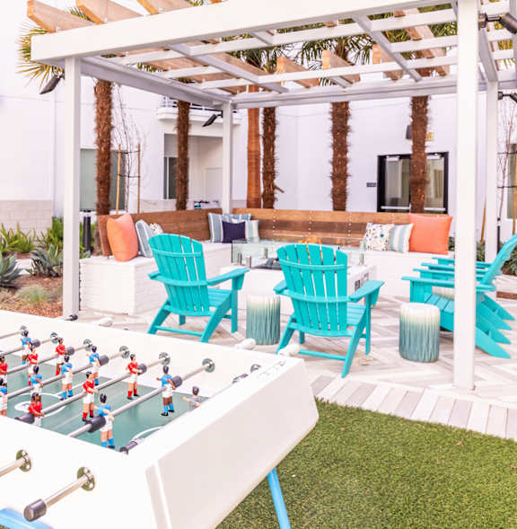 Courtyard at Embark Apartments in Fremont CA