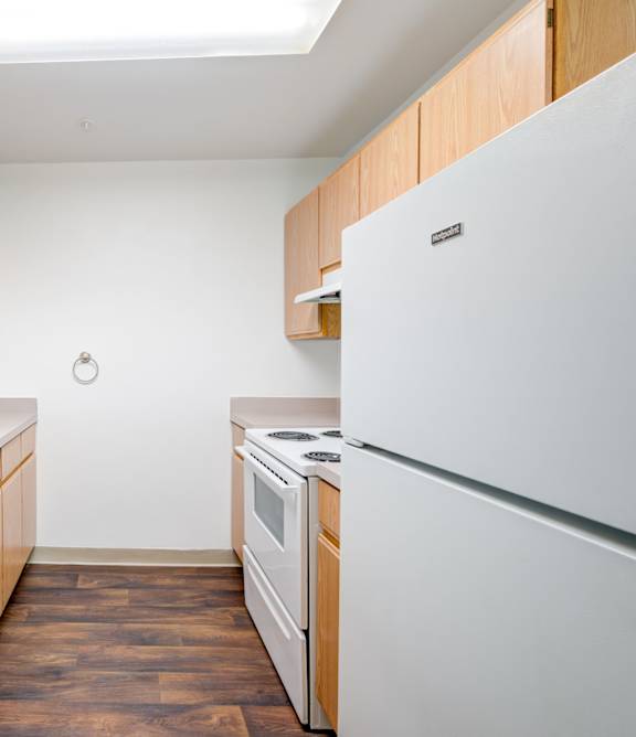 Fully Furnished Kitchen at Carolina Springs Apartments, Carrboro, NC 27510
