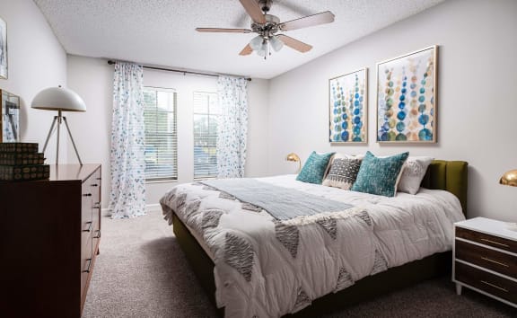 Bedroom  at The Park at Chesterfield Apartment Homes, Tampa, Florida