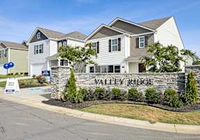 the exterior of valley ridge apartments