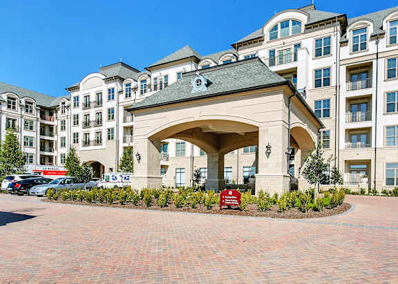 Exterior entry door at The Huntington in Plano TX