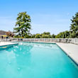 A large outdoor swimming pool at Brandemere Apartment Homes, Winston Salem, 27106