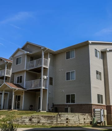 a view of the balconies at the whispering winds apartments in pearland