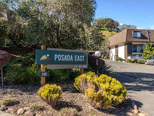 Posada East sign and landscaping
