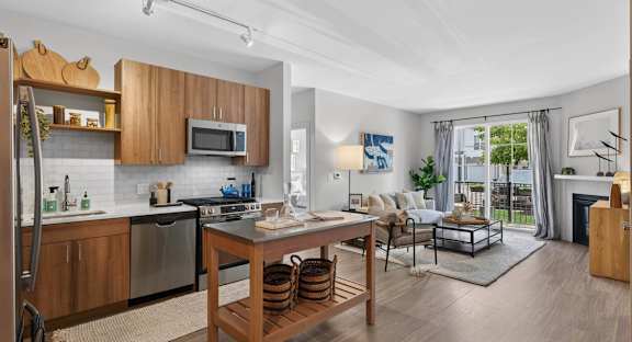 Model Home Gourmet Kitchen with GAS Range Cooking