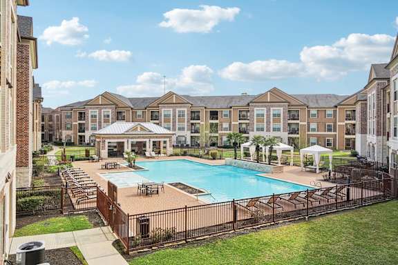 Swimming Pool View at Kings Landing, Kingwood, TX