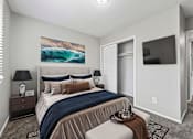 Thumbnail 9 of 17 - Bedroom With TV at Signature Collection, Alabama