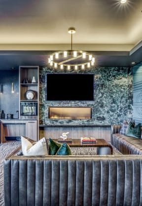 Aura Avant Apartments in Lewisville, Texas Clubhouse Lounge