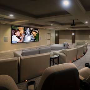 Movie Theatre at La Jolla Crossroads Apartments, San Diego, CA, 92122