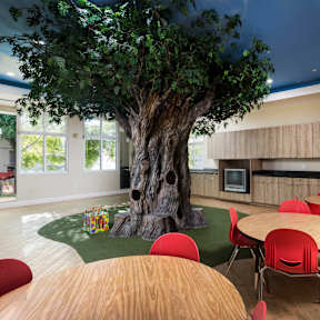 Activity Room at La Jolla Crossroads Apartments, San Diego, 92122