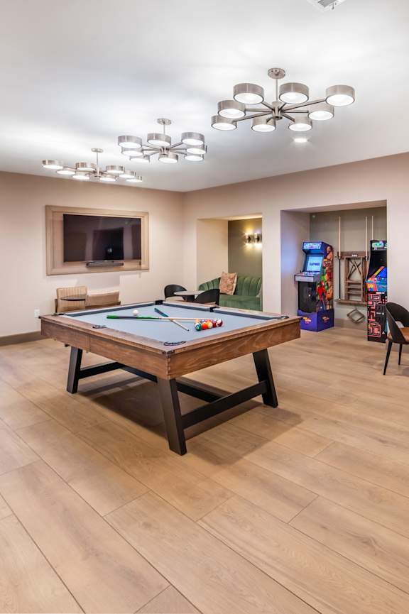 Game room at Cala Apartments in Austin TX