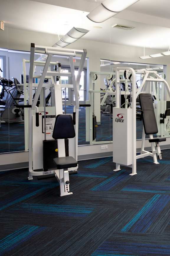 Fitness enter at The Montgomery Apartments in Bethesda MD