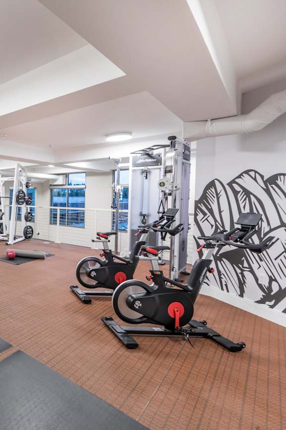Fitness center at Totem Lake in Kirkland WA