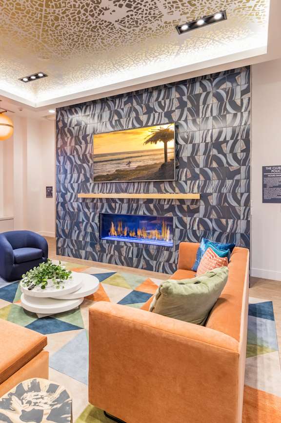 Social space at Vita Apartment Homes in Orange CA
