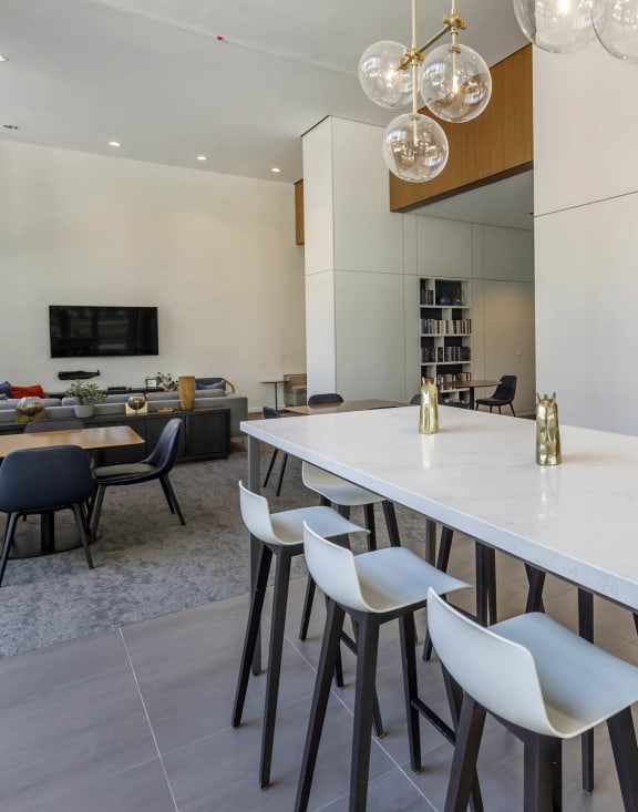 Large Dining Area at North Harbor Tower in IL 60601