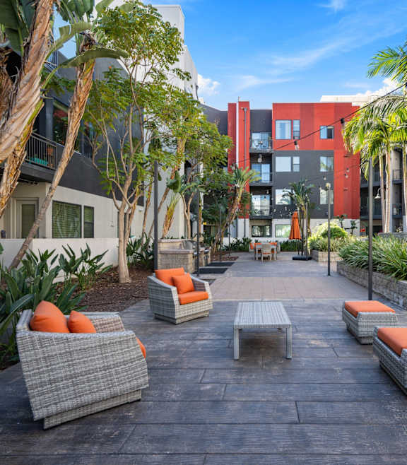 Green Lawn at Sorrel at Warner Center, Woodland Hills, California