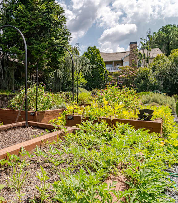 Community Garden at Willowest in Vinings, Georgia, 30339