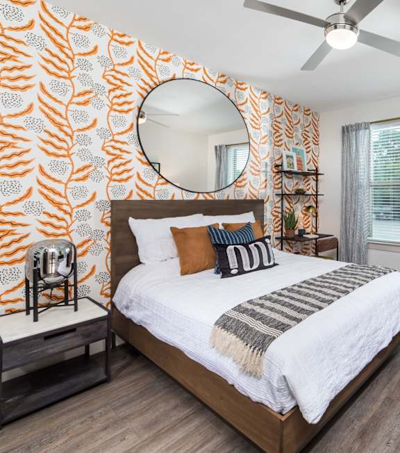 Bedroom at 1900 Parmer Apartments in Austin TX