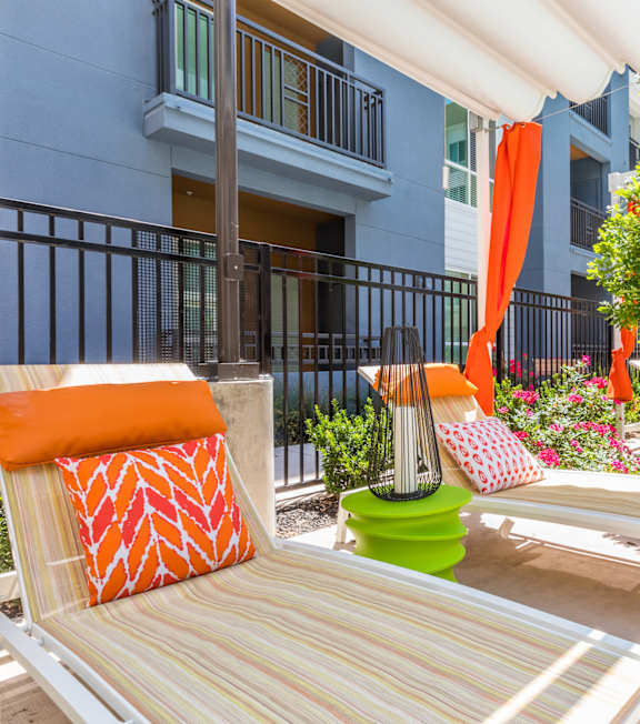 Patio at 808 West in San Jose CA