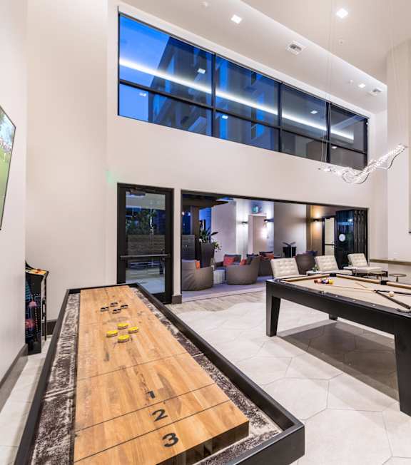 Social lounge at 808 West in San Jose CA