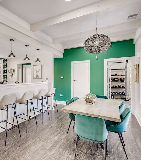 Dining area at Sienna at Cherry Creek