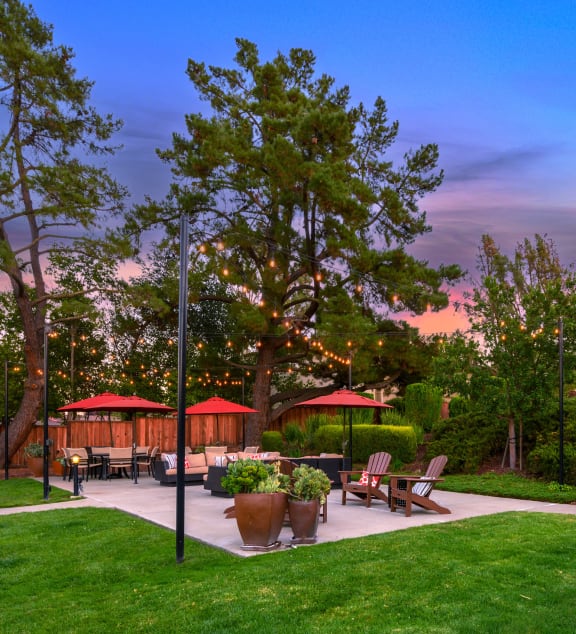 OUTSIDE LOUNGE  at Pleasanton Heights, Pleasanton, CA, 94566