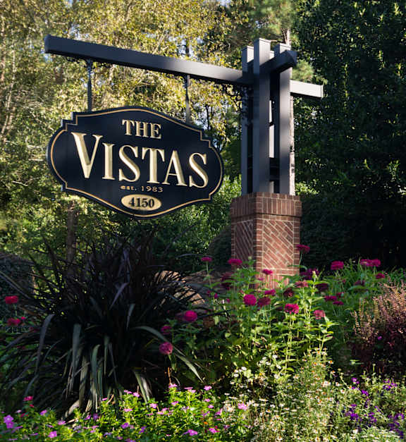 Entrance Sign at The Vistas, Macon, 31210