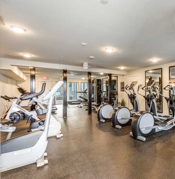 Leasing Lobby at Mission James Place Apartments in Austin Texas