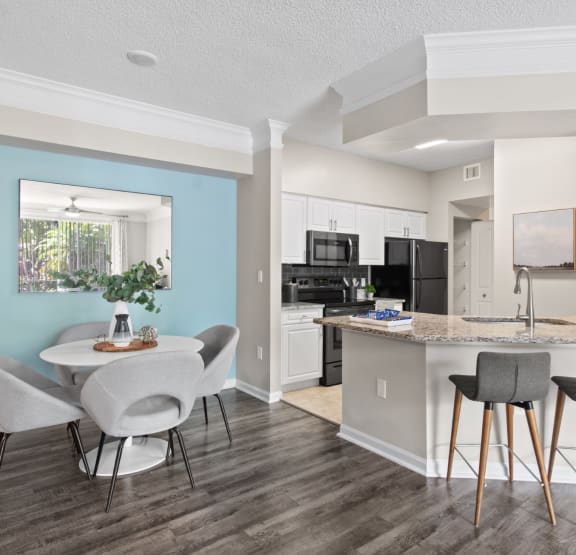 Open Living Area at Verona at Boynton Beach in Florida 33426