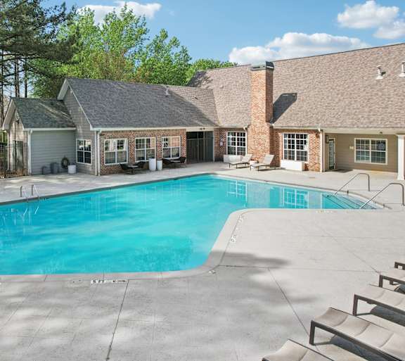 the swimming pool at our apartments at Gwinnett Pointe in Norcross, 30093