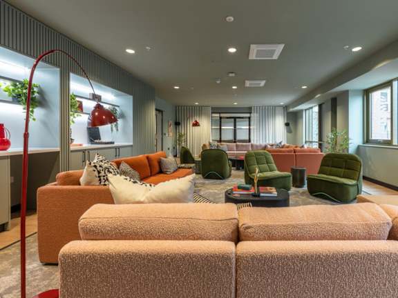 Community Lounge at Emporium House Apartments, Reading