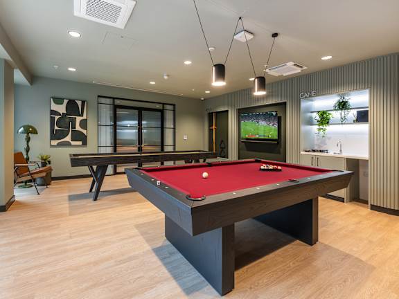 Pool Table at Emporium House Apartments, Reading