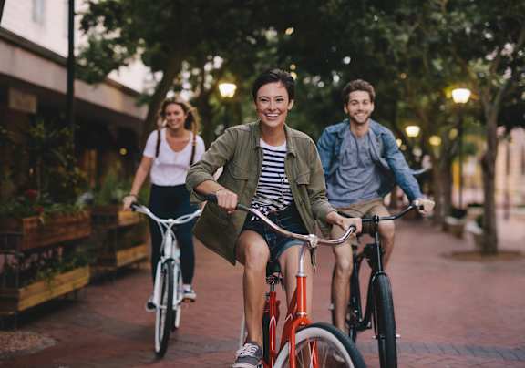 Active Lifestyle Biking at Trailside at Greenline, Cordova