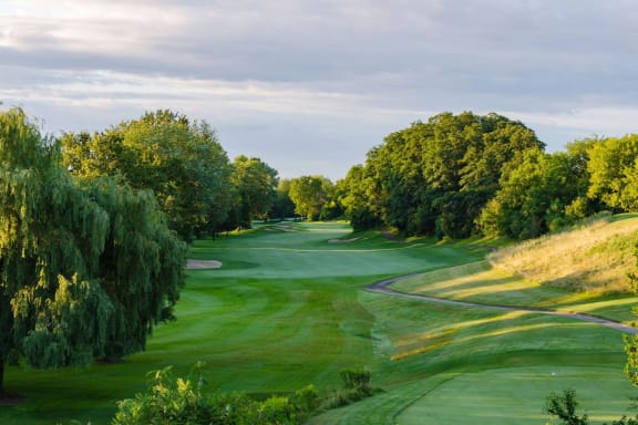 a view of the golf courses at the golf course