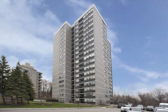 an artist rendering of an apartment building on a city street
