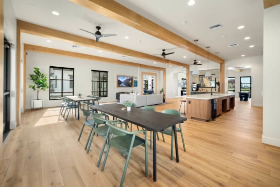 a large room with tables and chairs in it at Anacapa Canyon, Camarillo, 93012
